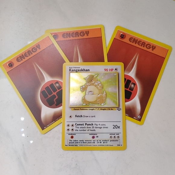 Pokemon KANGASHKAN 5/64 holo card - Picture 1 of 3